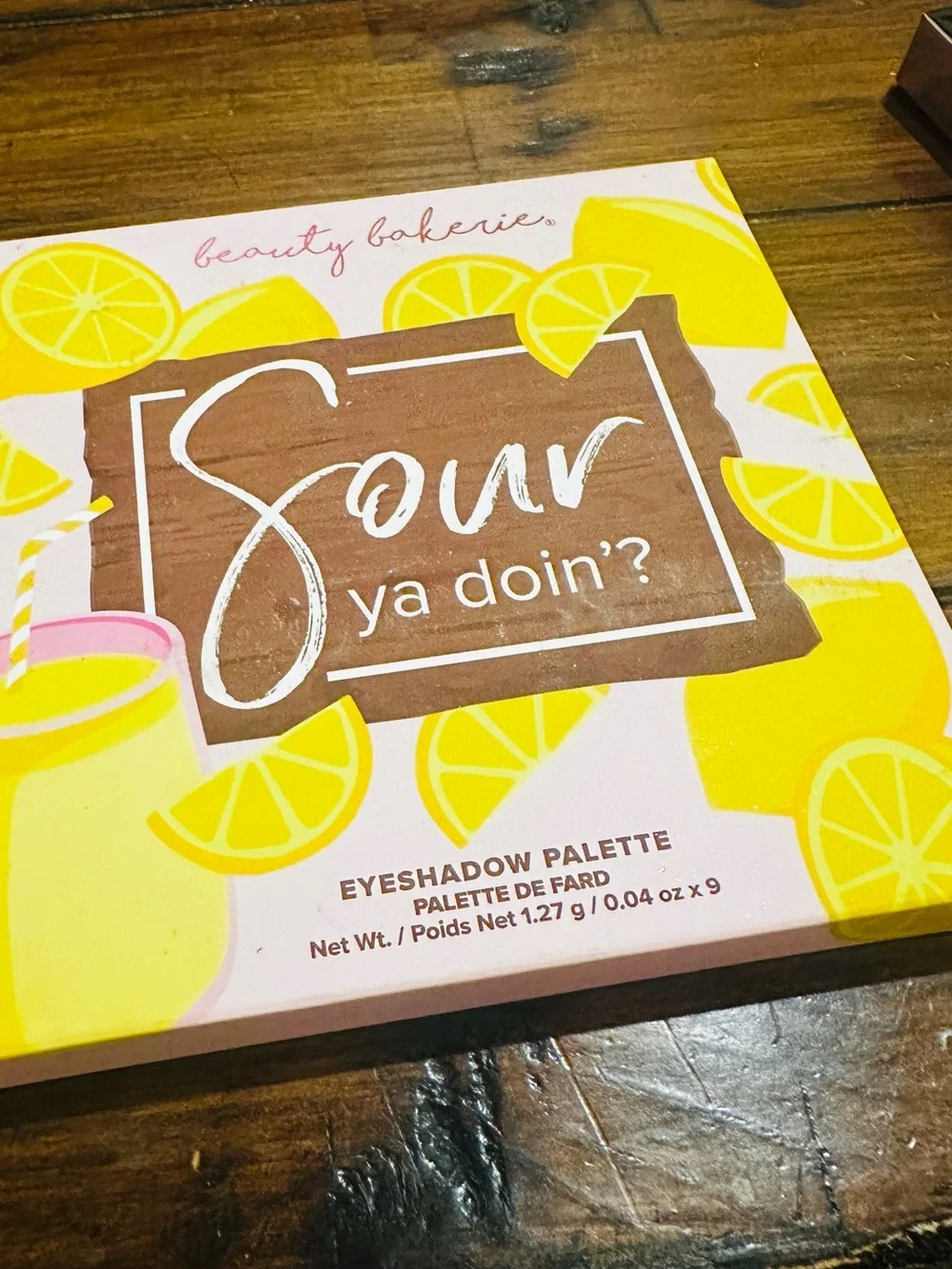Beauty Bakerie Sour Ya Doin' Eyeshadow Palette - NIB
